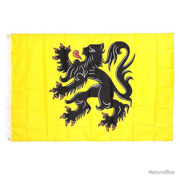 Drapeau Flandres 1m x 1m50