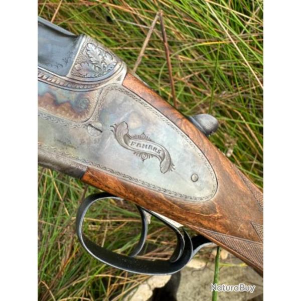 Tres beau et rares famars superpose cal 20 contre platines bascule basse (boss)