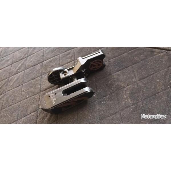 Holster tsv double alpha ce ts orange