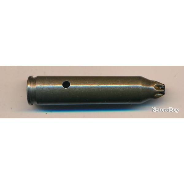UNE CARTOUCHE de 5,56x45 pour FAMAS , Lance grenade lacrymogne(LGL)  EXPRIMENTALE  joint  noir