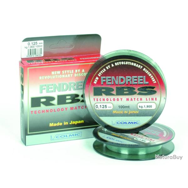 Nylon rbs 100m Colmic 0.145mm / 2.50kg