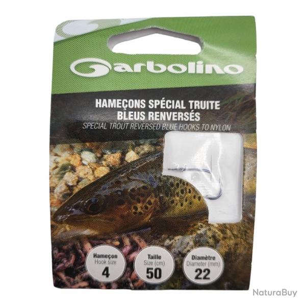 Hameon Garbolino Spcial Truite Bleu Renvers 6 / D 0.22mm