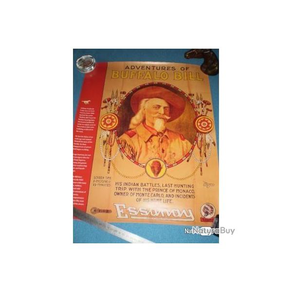 Reproduction de poster Buffalo.BILL. ! 2