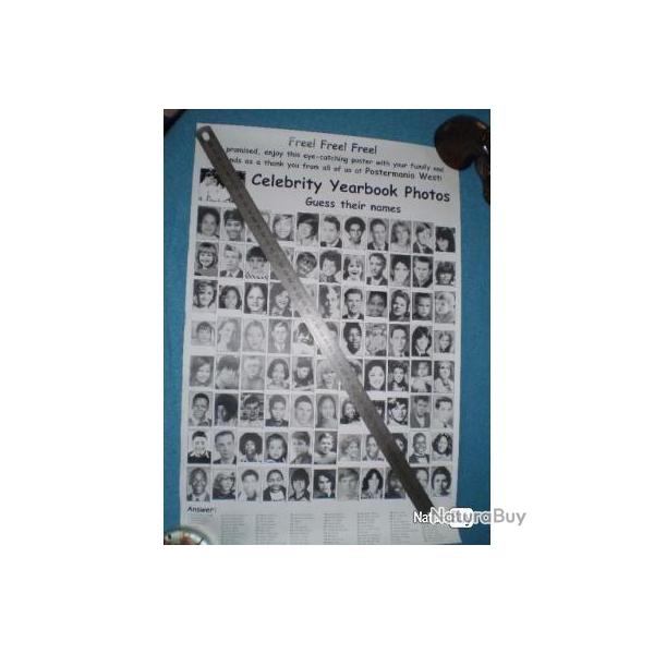 Poster de C�l�brit�s ! Collection ! Clint EASTWOOD, Elvis PRESLEY,etc...