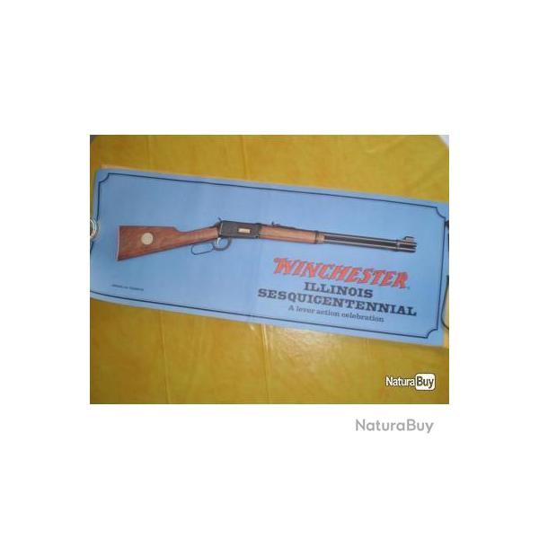 Poster propos� & vendu UNIQUEMENT aux armuriers distribuant la marque WINCHESTER ! Collection ! 1