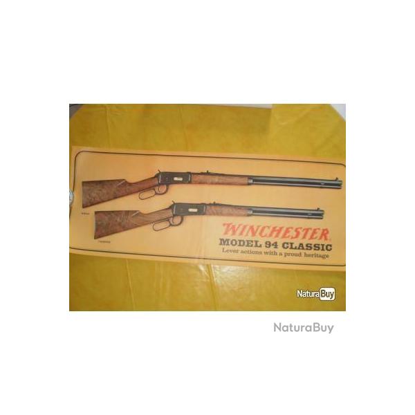 Poster propos� & vendu UNIQUEMENT aux armuriers distribuant la marque WINCHESTER ! Collection ! 2