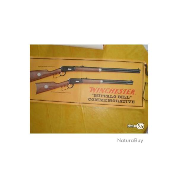 Poster propos� & vendu UNIQUEMENT aux armuriers distribuant la marque WINCHESTER ! Collection ! 3