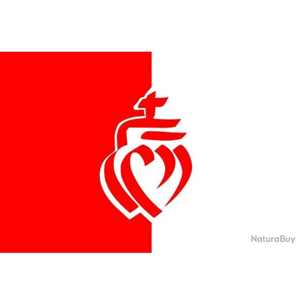 Drapeau Sacr� Coeur de Vend�e/90X60cm