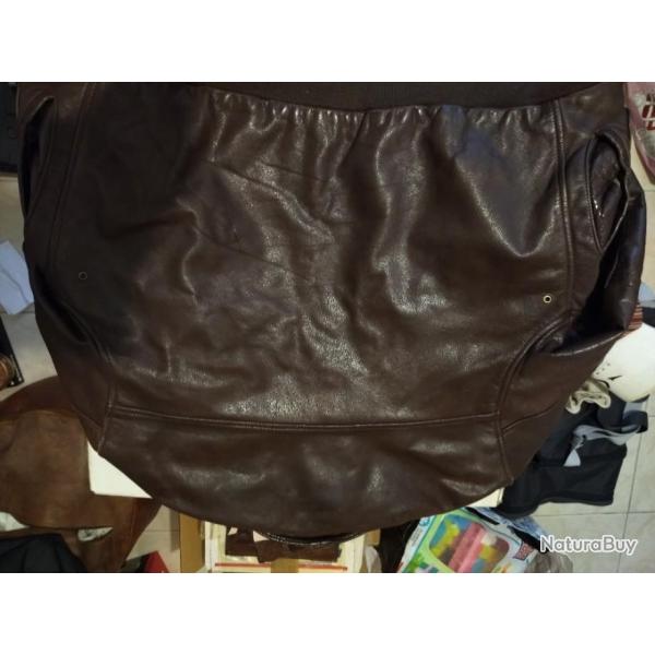 Vritable blouson aviateur cuir