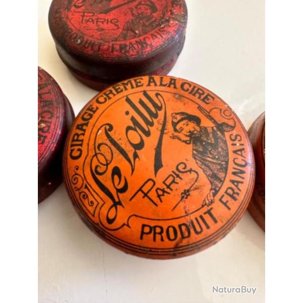 4 bo�tes de cire pleines ��le poilu ��