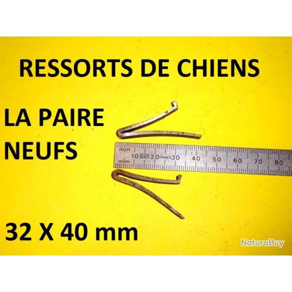 paire ressorts de chiens fusil 32/40 juxtapos� hammerless etc.- VENDU PAR JEPERCUTE (D22C226)
