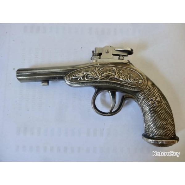 ANCIEN BRIQUET FORME PISTOLET