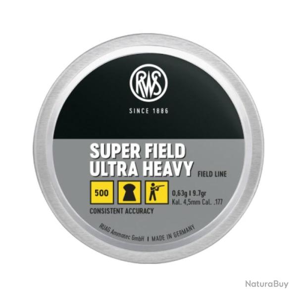 Bo�te de plombs RWS  S-Field ultra heavy - 500 pcs - 4.5 mm