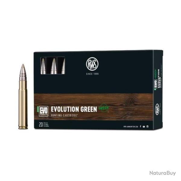 Cartouches RWS Evo Green - Cal. 10.3x68 Mag - 13.5 g