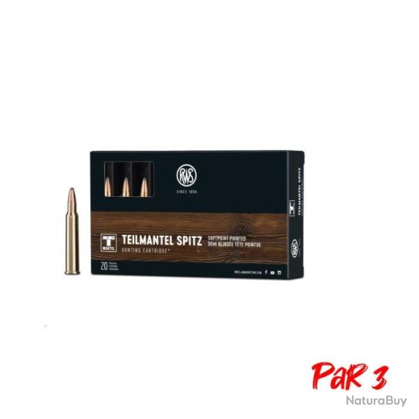 Cartouches RWS TMS - Cal. 5.6x50 R Mag - 3.2 g / Par 3