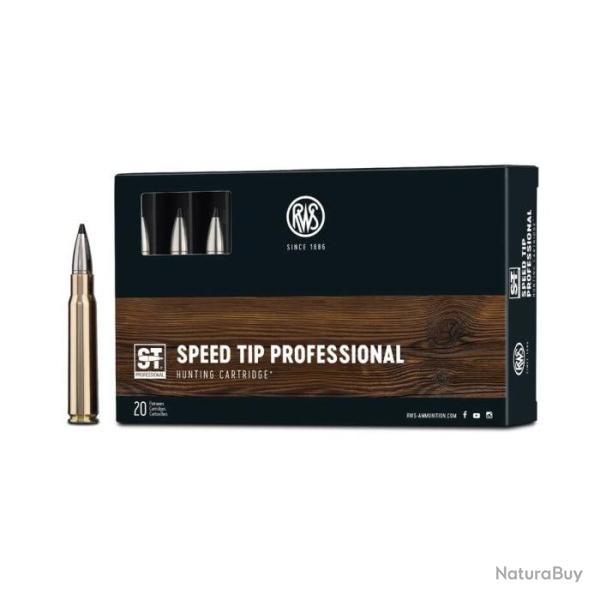 Cartouches RWS Speed Tip Pro - Cal. 6.5x57 JS - 11.7 g / Par 1