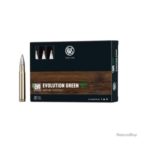 Cartouches RWS Evo Green - Cal. 9.3x64 - 11.9 g / Par 1