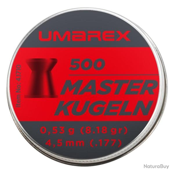 Plombs Umarex Masterkugln t�te plate x500 - 4,5 mm