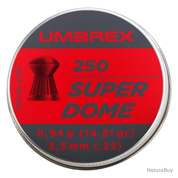 Plombs Umarex Superdome t�te ronde - 5,5 mm / 250