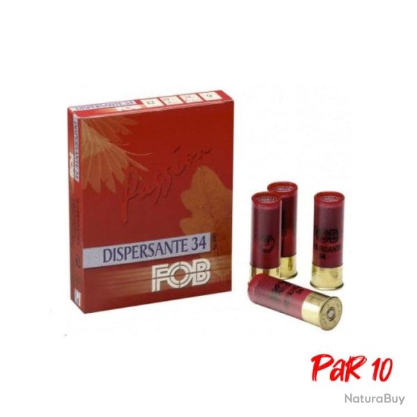 Cartouches de chasse FOB Dispersante 34 Cal.12 67 Par 10