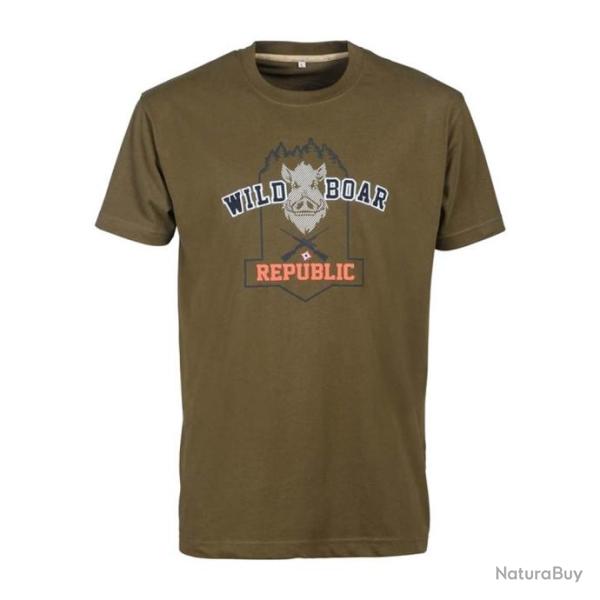 Tee shirt Wild Boar Republic II KAKI