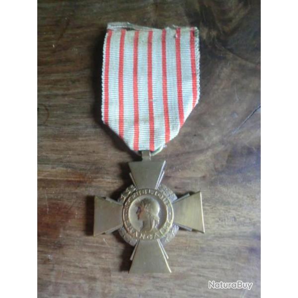 MEDAILLE CROIX DU COMBATANT  RP FRANCAISE