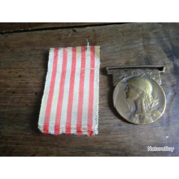 MEDAILLE GRANDE GUERRE  14 / 18