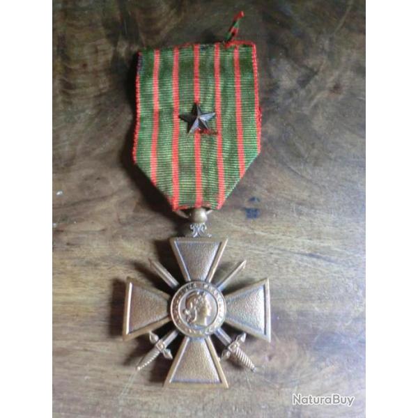 MEDAILLE CROIX DE GUERRE  1914