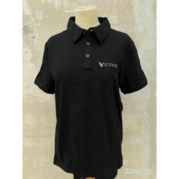 Polo Victrix noir taille XXL.