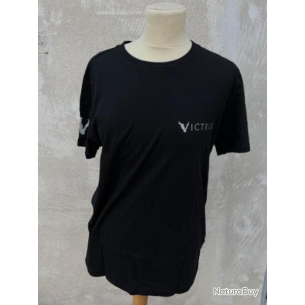 Tee shirt noir Victrix. Taille S.
