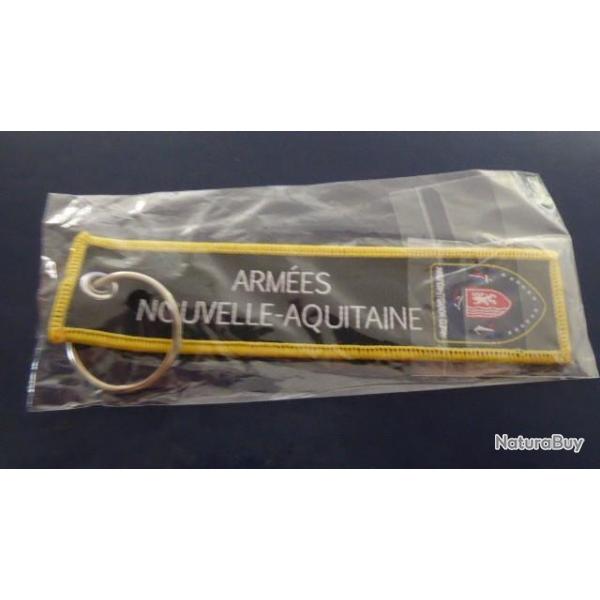 PORTE CLE ARMEES NOUVELLE AQUITAINE SUD OUEST