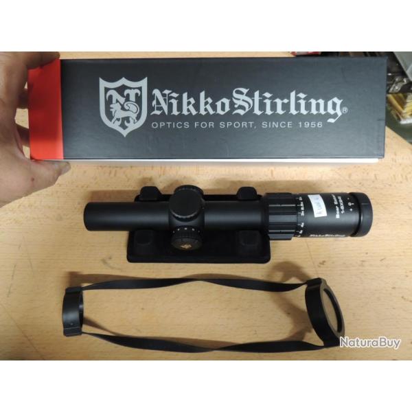 lunette NIKKO STERLING boar eater 1-6x24 i