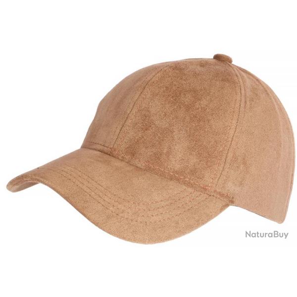 Casquette Daim Beige Classe Suedine Kalter Baseball Taille unique Beige