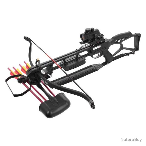 Arbal�te recurve ManKung Brandon MK-185 185 lbs 250 FPS Noir