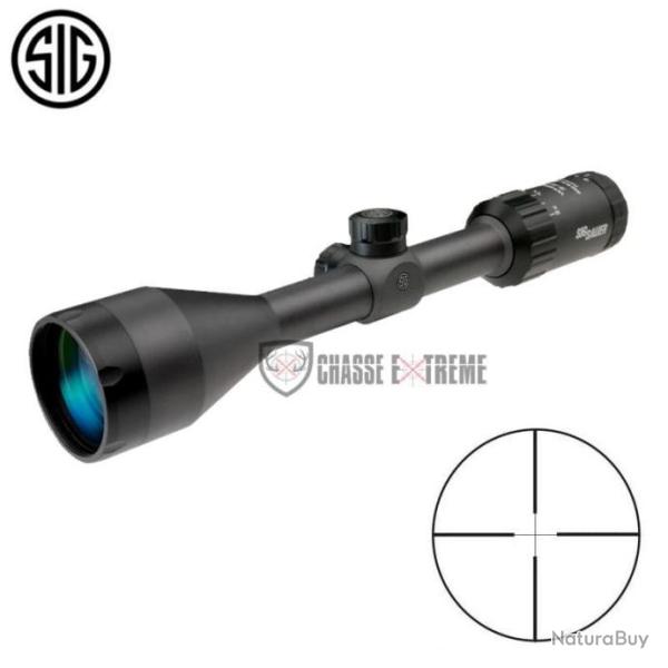Lunette de Tir SIG SAUER Whiskey 3 3-9X50 mm