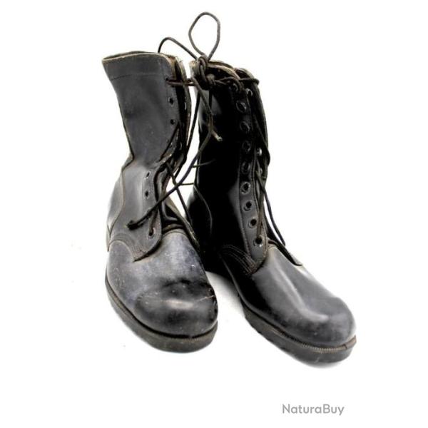 Bottes de combat originales US Vietnam taille 7-1/2R dat�e 1972