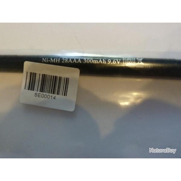 Batterie stick pour AIRSOFT 9,6V 300mAh Ni-MH 28 AAA *NEUF*