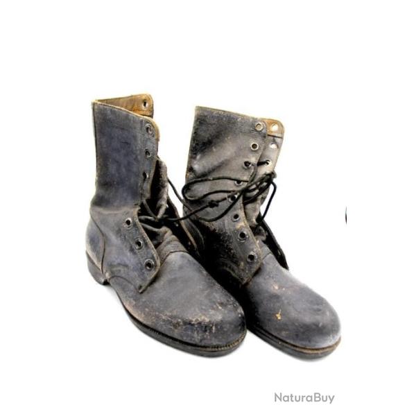Bottes de combat originales US Vietnam taille 6W