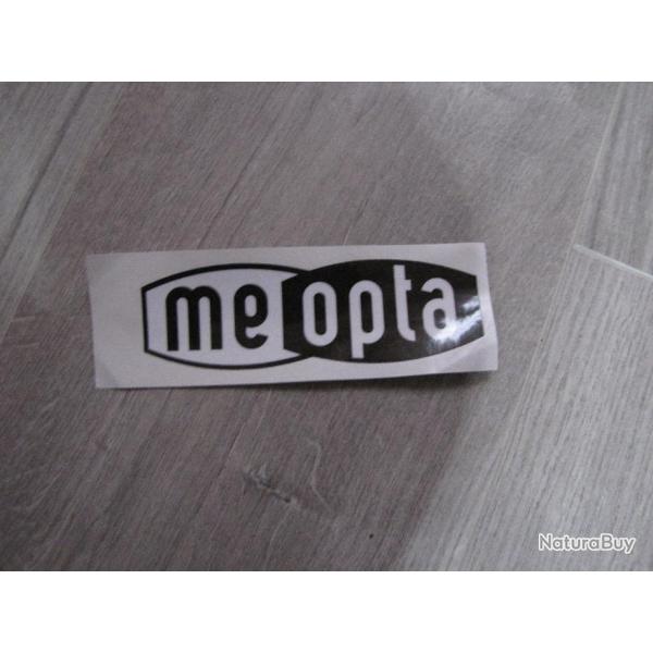 Autocollant MEOPTA