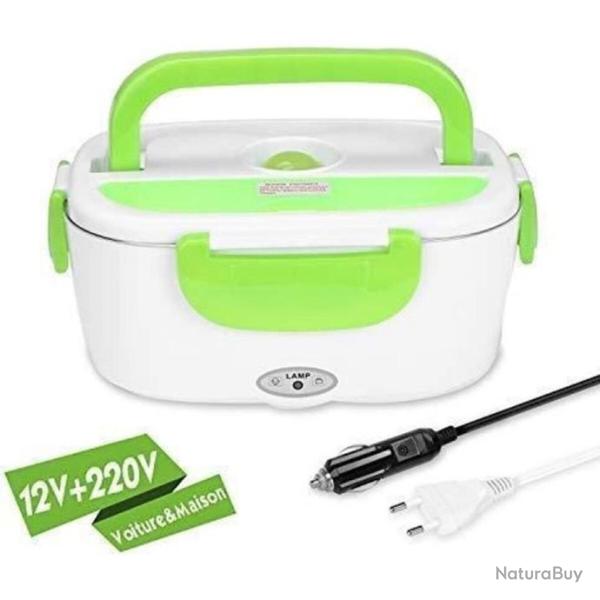 Lunch Box Chauffante �lectrique Bo�te Repas en Acier Inoxydable Voiture maison