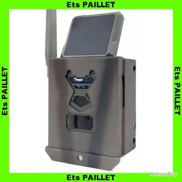 EN STOCK : Boitier de s�curit� antivol ACIER pour appareil cam�ra surveillance Spypoint FLEX SOLAR