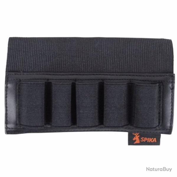 Cartouchire de crosse noprne Spika 5 cartouches pour fusil