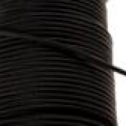Paracord 550 TYPE III noir (Clawgear) - au m&egrave;tre -