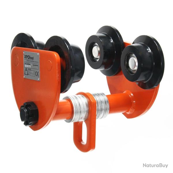 Chariot hd 2000kg r�glable 100-125 mm chariot manuel 16_0002623