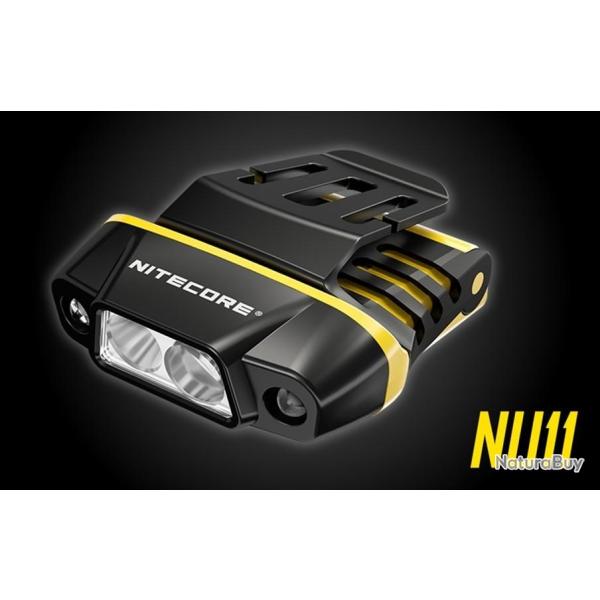 LAMPE FRONTALE A CLIPSER NITECORE NU11 150Lm