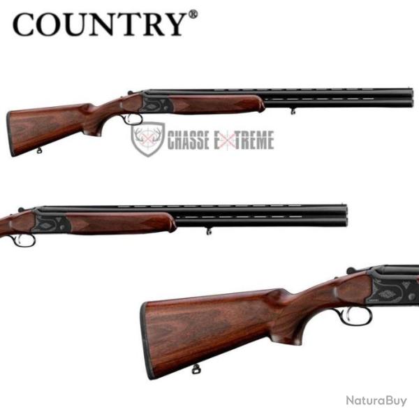 Fusil Superpos� COUNTRY Bascule Acier 71cm Cal 12/76