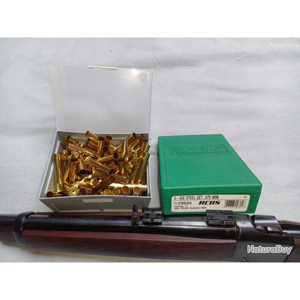 Rare carabine Ruger No3 bloc tombant en 375 winchester. Collector tr�s peu produit