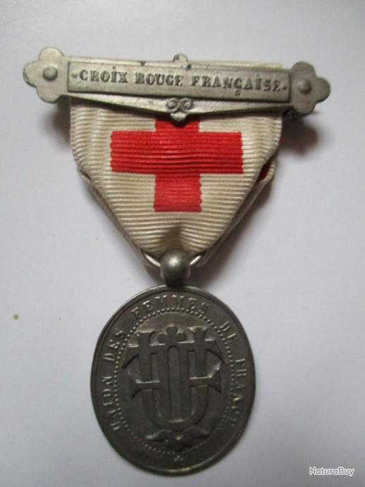 Ancienne Médaille Union Vélocipédique De France (UVF) – Pendentif Vélo – Années 1900