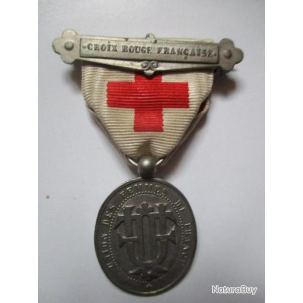 M�daille Croix Rouge Unions des Femmes de France
