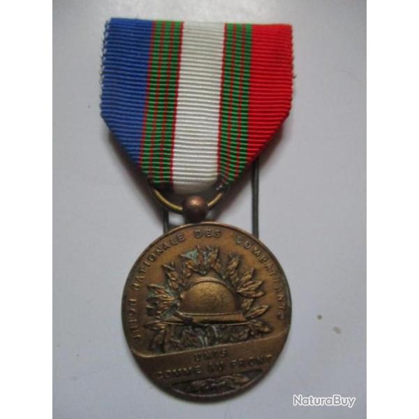 M�daille Union Nationale des Combattants (bronze)